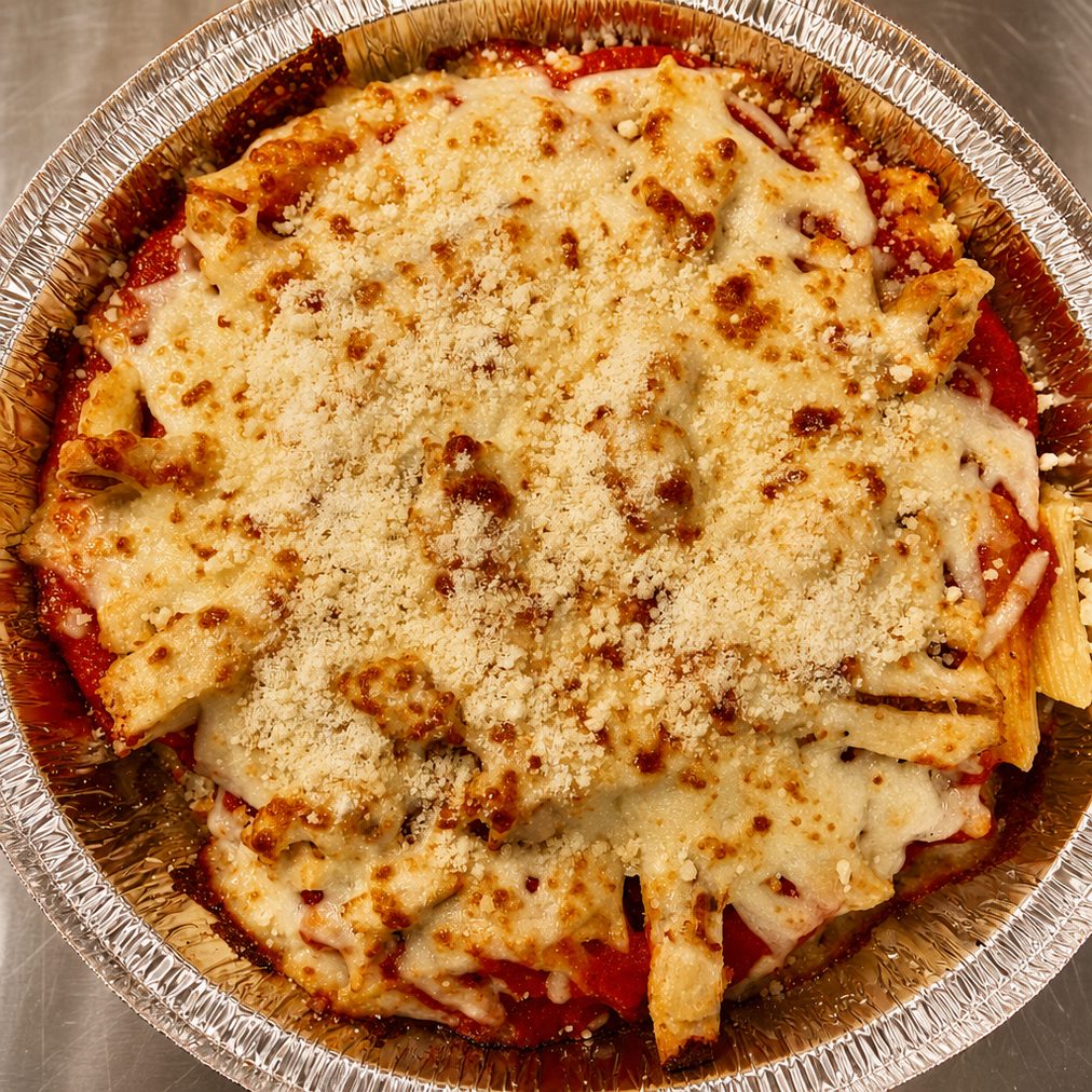 Chicken Parmesan Pasta.